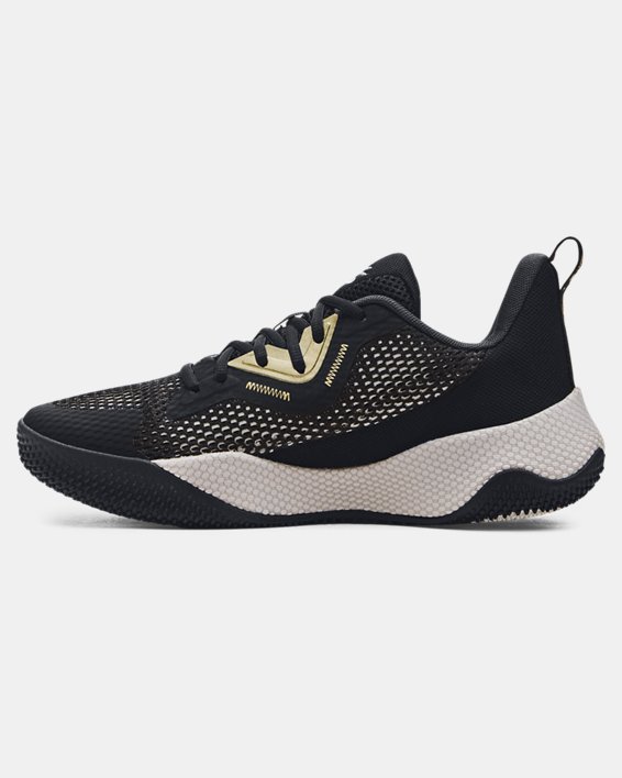 Unisex Curry UA HOVR™ Splash 3 Basketball Shoes in Black image number 1